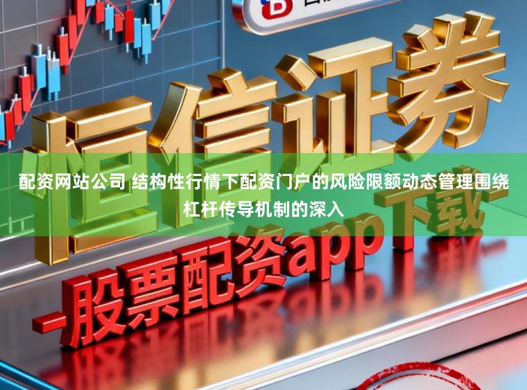 配资网站公司 结构性行情下配资门户的风险限额动态管理围绕杠杆传导机制的深入