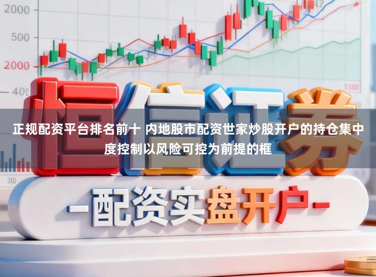 正规配资平台排名前十 内地股市配资世家炒股开户的持仓集中度控制以风险可控为前提的框