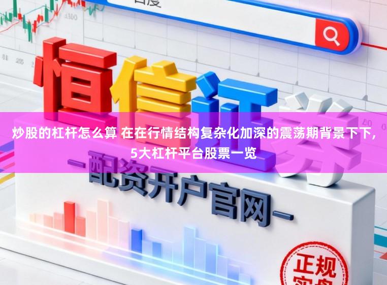 炒股的杠杆怎么算 在在行情结构复杂化加深的震荡期背景下下,5大杠杆平台股票一览