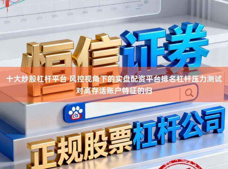 十大炒股杠杆平台 风控视角下的实盘配资平台排名杠杆压力测试对高存活账户特征的归