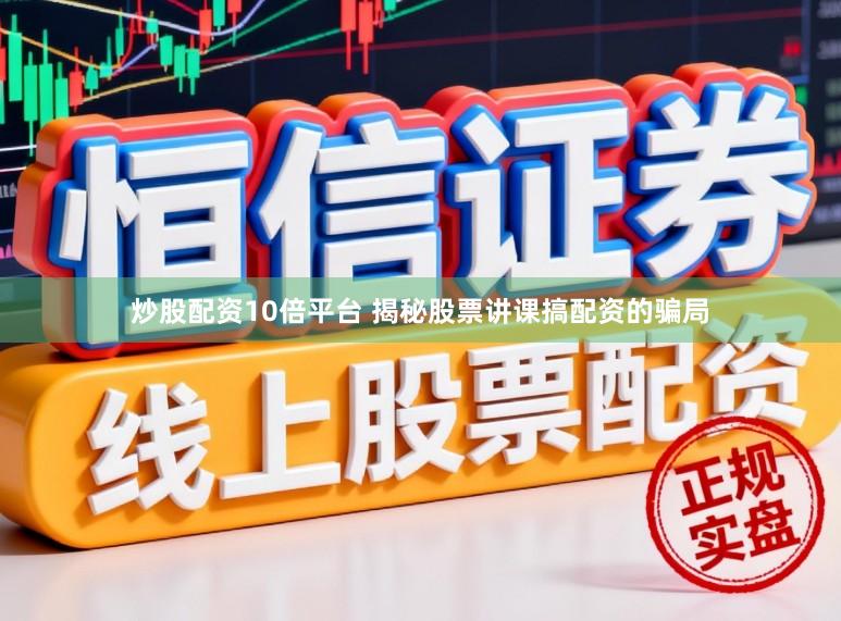 炒股配资10倍平台 揭秘股票讲课搞配资的骗局